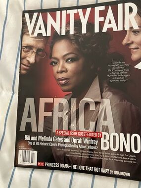 Vanity Fair Cover — 2007 w/ Oprah Winfrey, Bill & Melina Gates